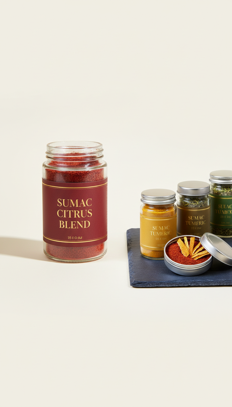 Sumac Citrus Blend Glass Jar