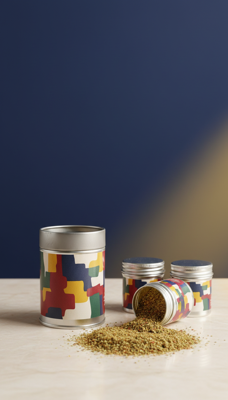 Za'atar Herb Mix Metal Tin